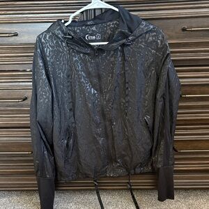 ZYIA Black Patterned Jacket